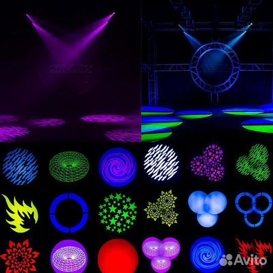 Светодиодный Led spot 80w световой прибор