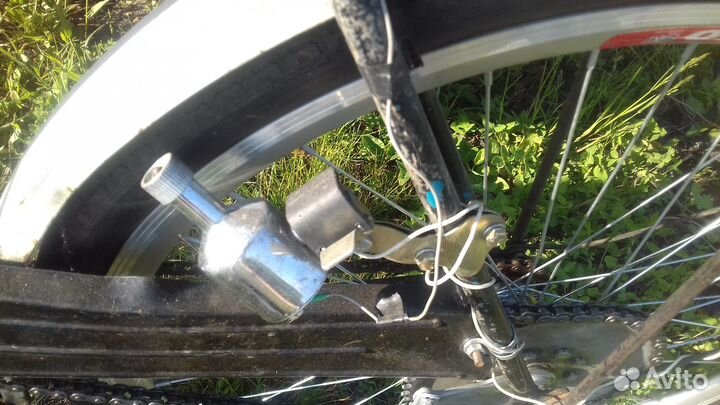 Велосипед с мотором Д5 газуля