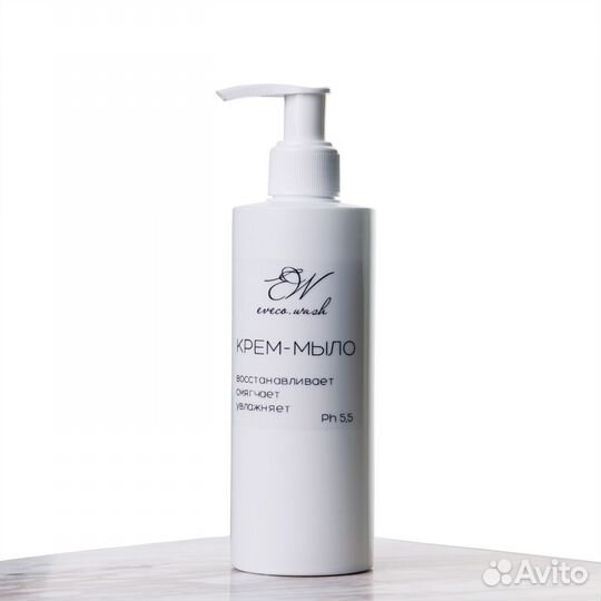 Густое крем-мыло премиум качества eveco.wash