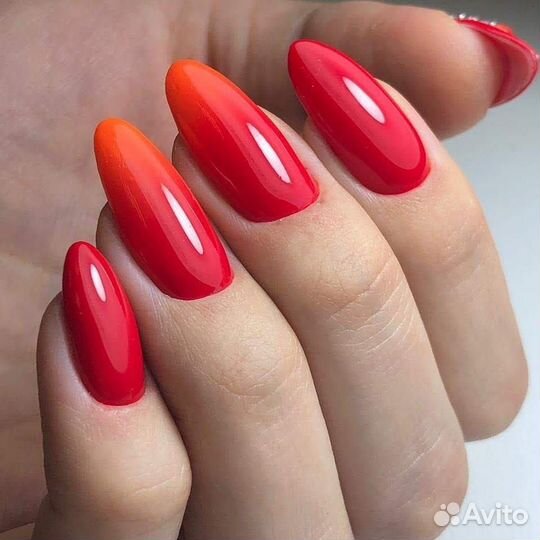 Маникюр с гель- лаком, педикюр