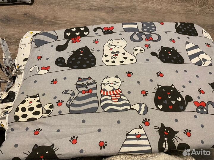 Бортики в детскую кроватку