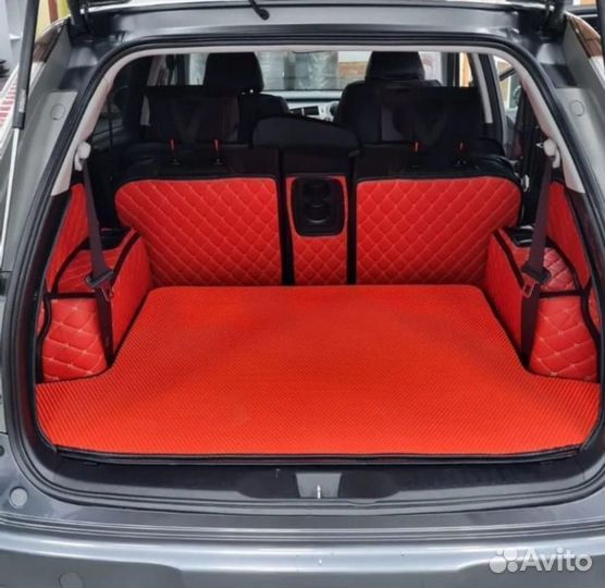 3d коврики из экокожи на Skoda Felicia