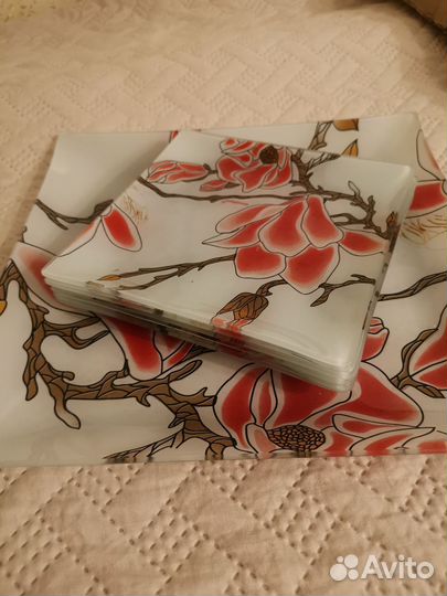 Квадратные тарелки