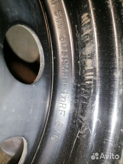 Колесные диски r15 4 100