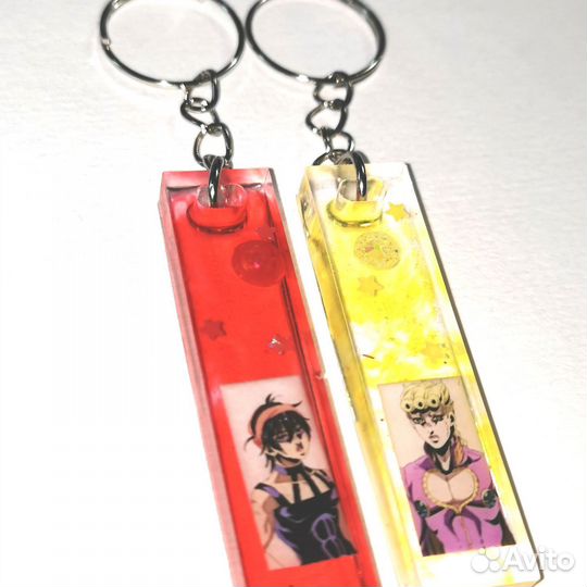 Парные брелоки джоджо аниме JoJo