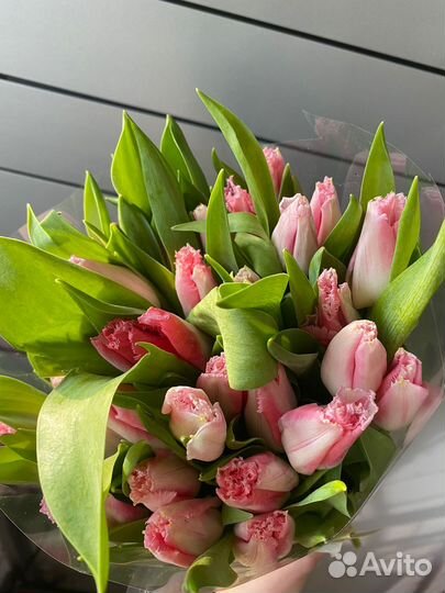 Букет из тюльпанов