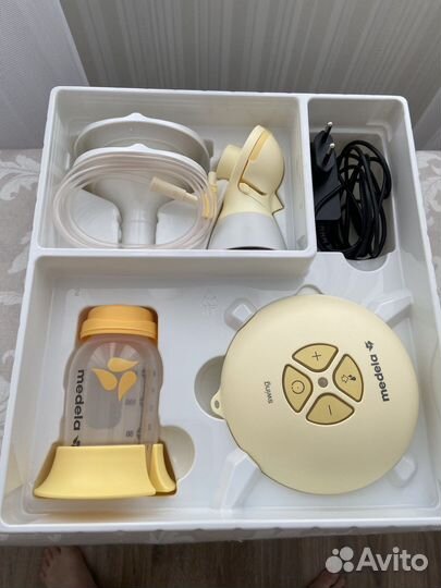 Молокоотсос medela swing flex электрический