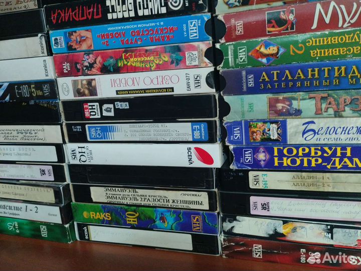 Видеокассеты 78 шт Цена за все