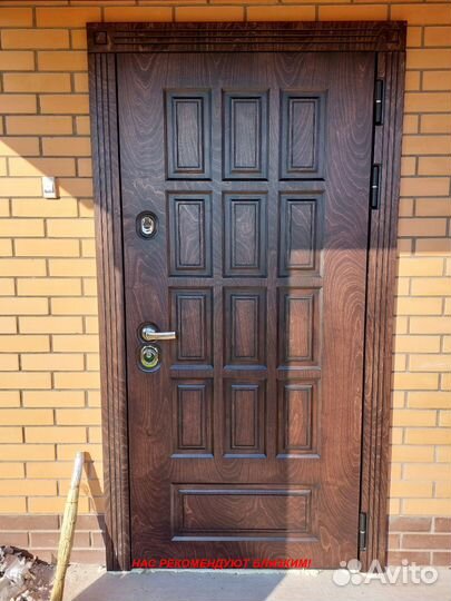 Тёплая дверь входная с бесплатной установкой