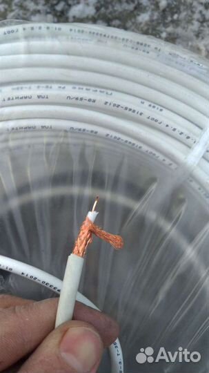 Кабель тв, телевизионный, рк 75-3.7-35М Паритет