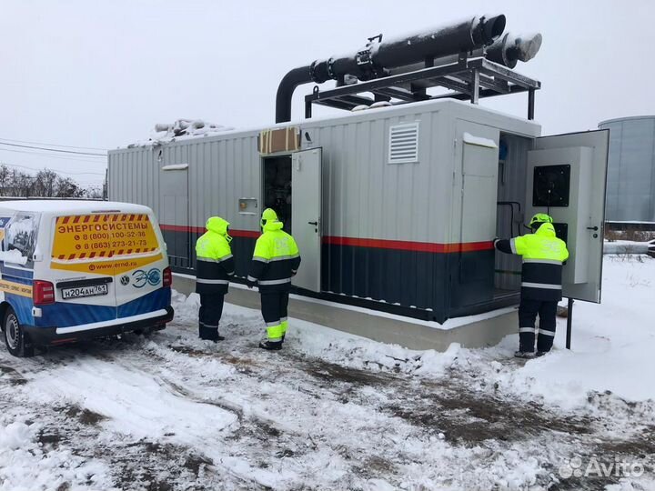 Газопоршневая электростанция 530 кВт, PSG530MAN