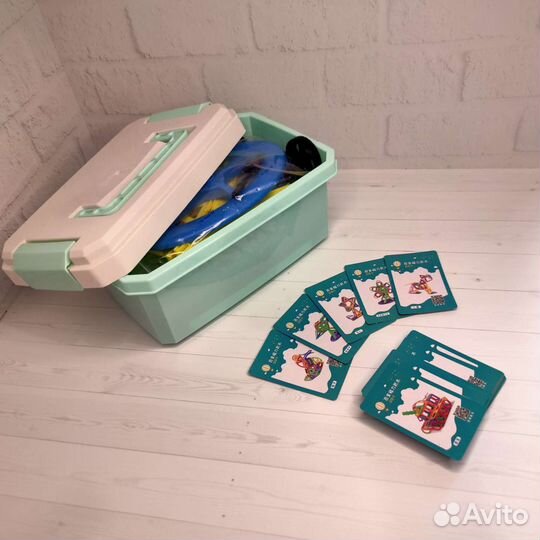 Магнитный конструктор 118 деталей (+аксессуары)