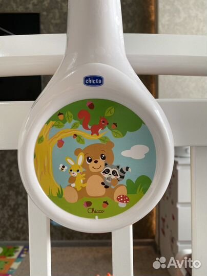 Мобиль на кроватку chicco с проектором