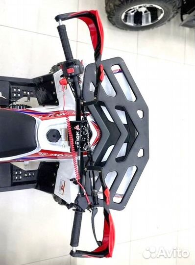 Детский квадроцикл 125 кубов Grizlik A125 красный