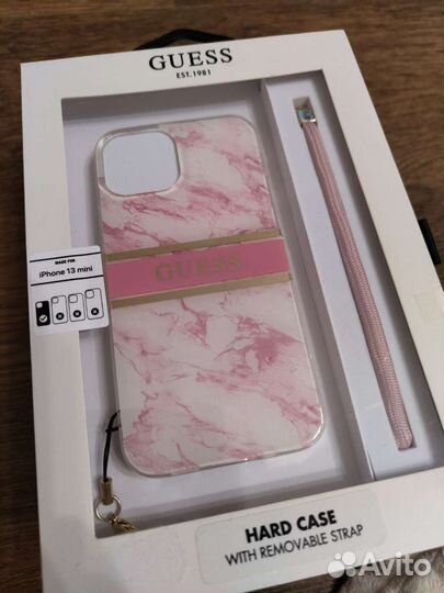 Оригинальные чехол Guess на iPhone 13mini