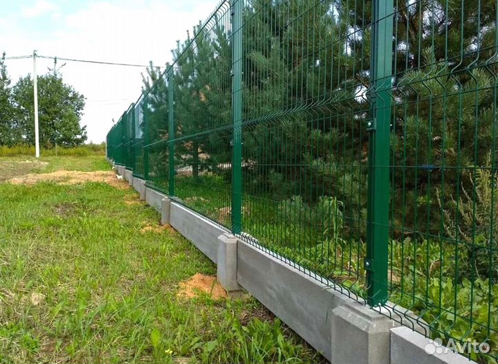 Забор из 3D сетки Под Ключ + Доставка