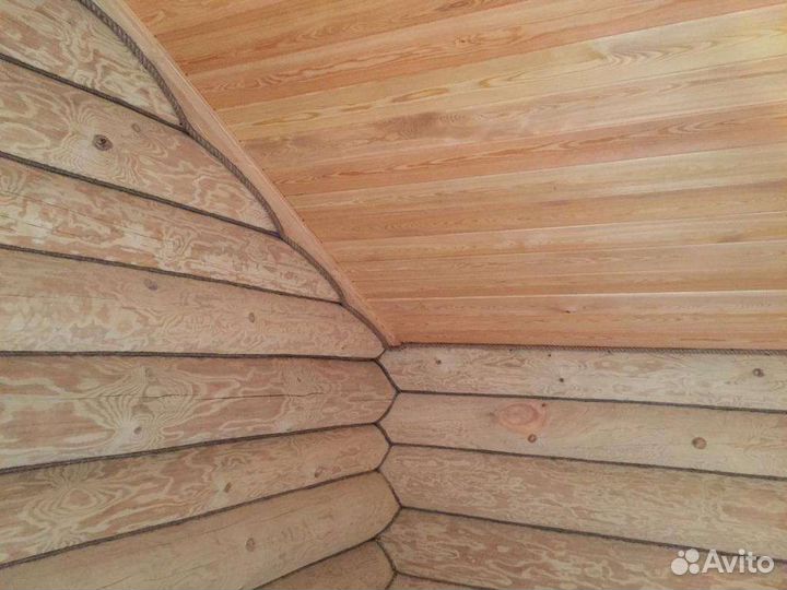 Внутренняя отделка деревянных домов