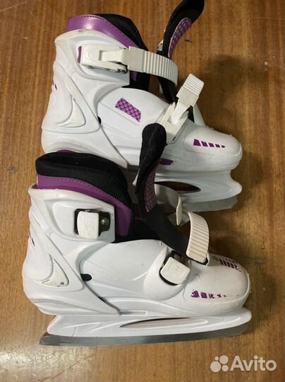 Коньки детские раздвижные 33 36