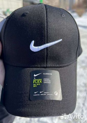 Чёрная кепка Nike