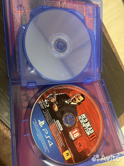 Red dead redemption 2 ps4 диск бу