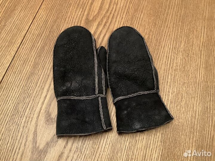 Меховые варежки из овчины