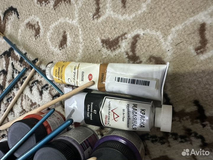 Акриловые краски художественные