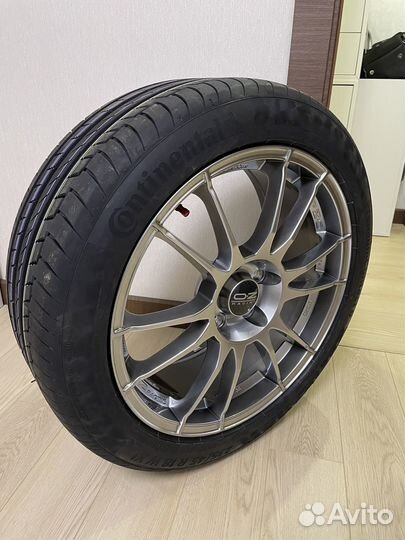 Диски R18 OZ Ultraleggera 5x114.3 Crystal Titanium