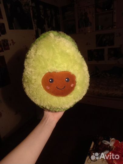 Мягкая игрушка авокадо из Икеи