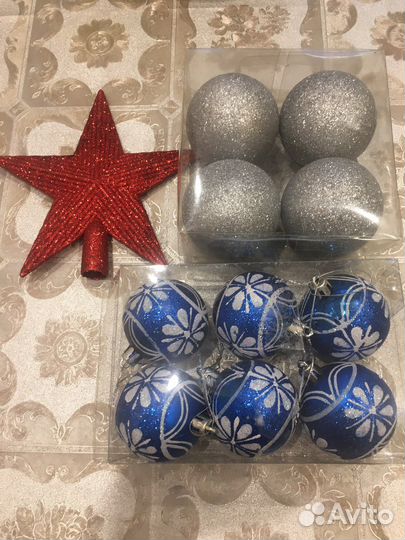 Шары серебро новые