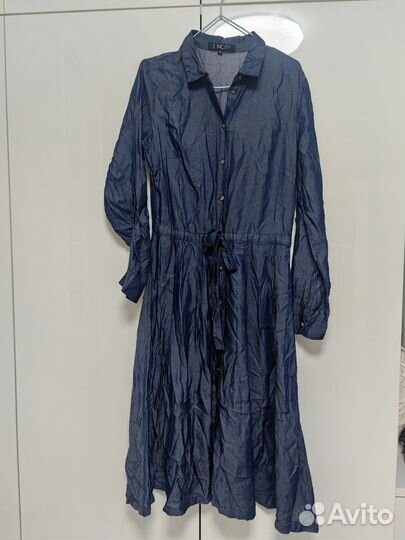 Платье джинсовое новое