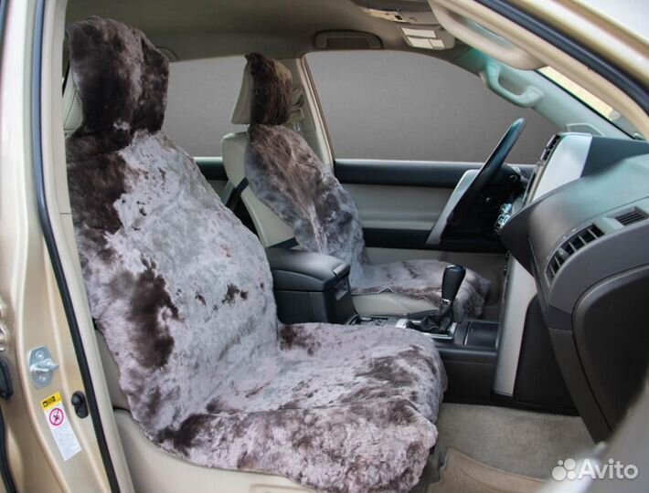 Накидки на сиденья из велюра