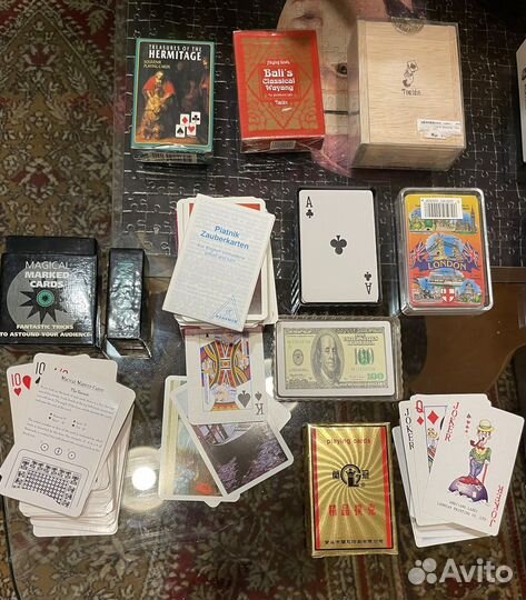 Колоды карт коллекционные