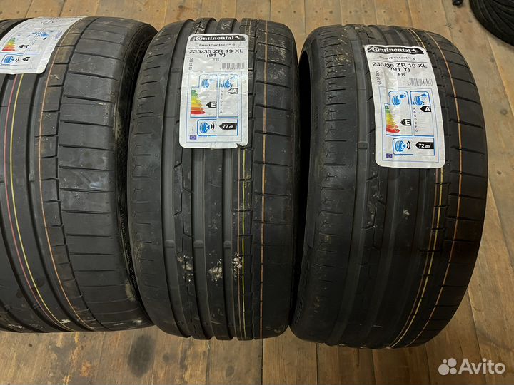 Continental ContiSportContact 6 235/35 R19 и 315/25 R19 91Y