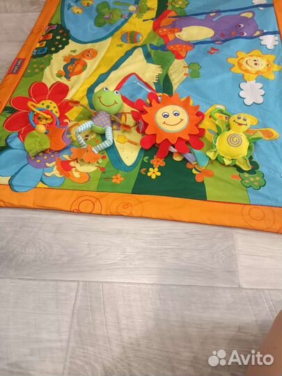Развивающий коврик tiny love солнечная полянка