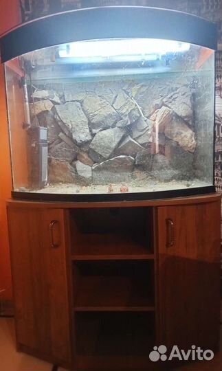 Аквариум с тумбой бу