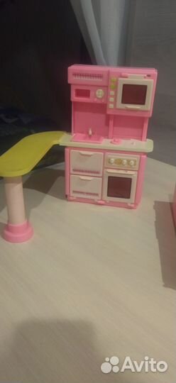 Кухня для кукол барби