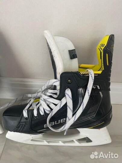 Хоккейные коньки bauer m4 размер 8.5 fit 2