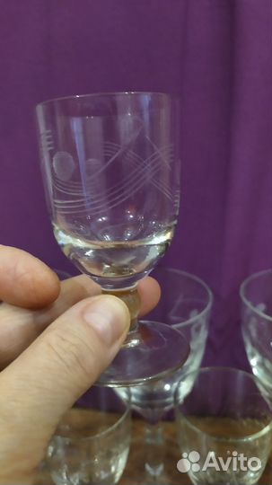 Фужеры, рюмки СССР