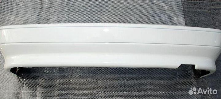 Бампер задний на ваз 2113,2114 цвет белый