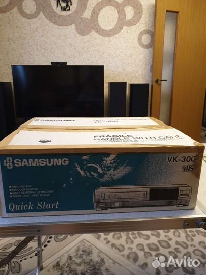 Видеомагнитофон samsung VK-300 -новый