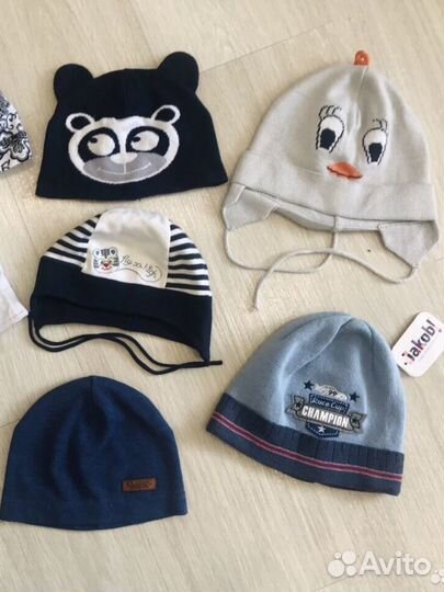 Шапка детская от 6 до 18 мес