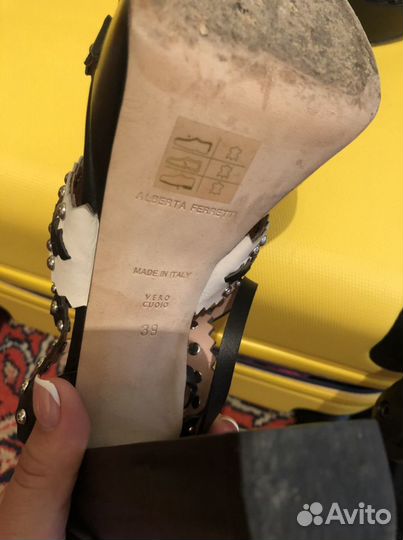 Босоножки alberta ferretti