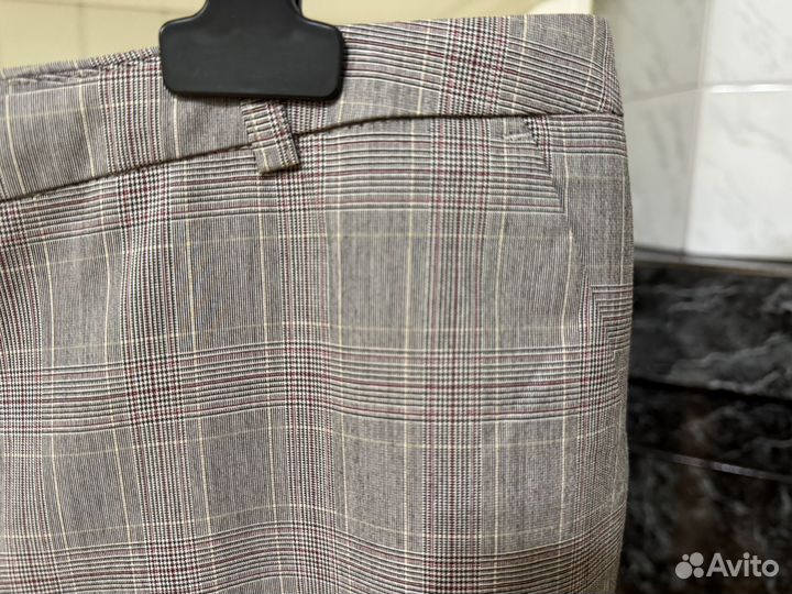 Брюки женские светлые прямые