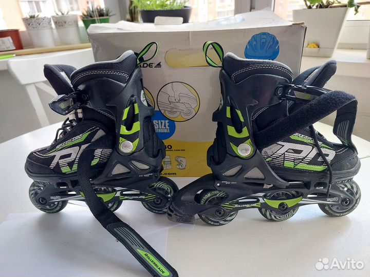 Ролики детские RollerBlade. 4 размера 17,5 - 20,5