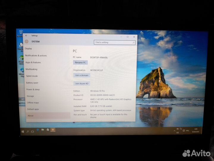 Нетбук Acer aspire one