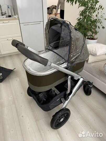 Uppababy vista v2 Hazel для двойни или погодок