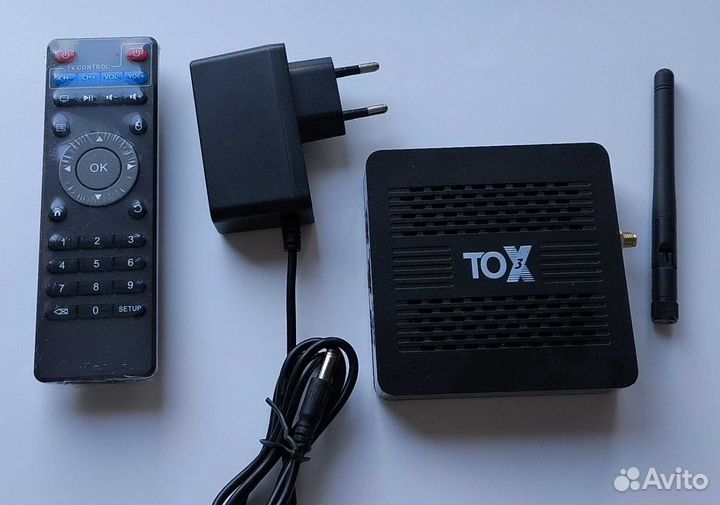 Смарт тв приставка TOX3 4 32 Android 11+ Ugoos аэр