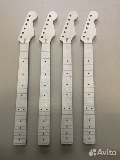 Гриф для электрогитары Strat и tele без ладов