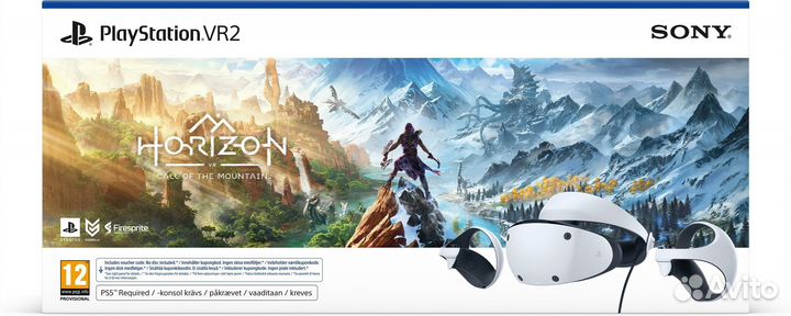 Новые Sony PlayStation VR2 + игра Horizon для PS5