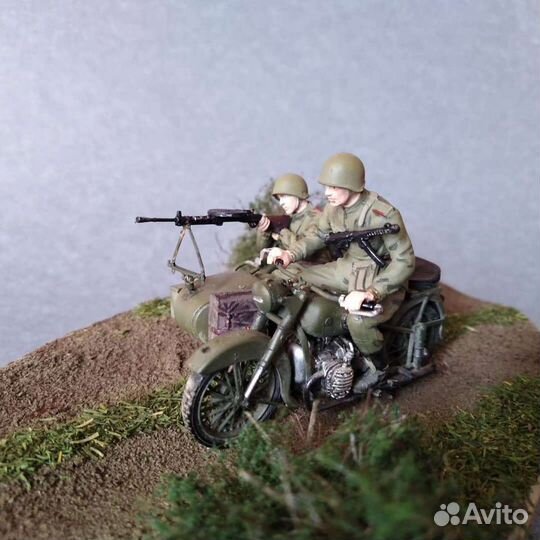 Модель мотоцикла М-72